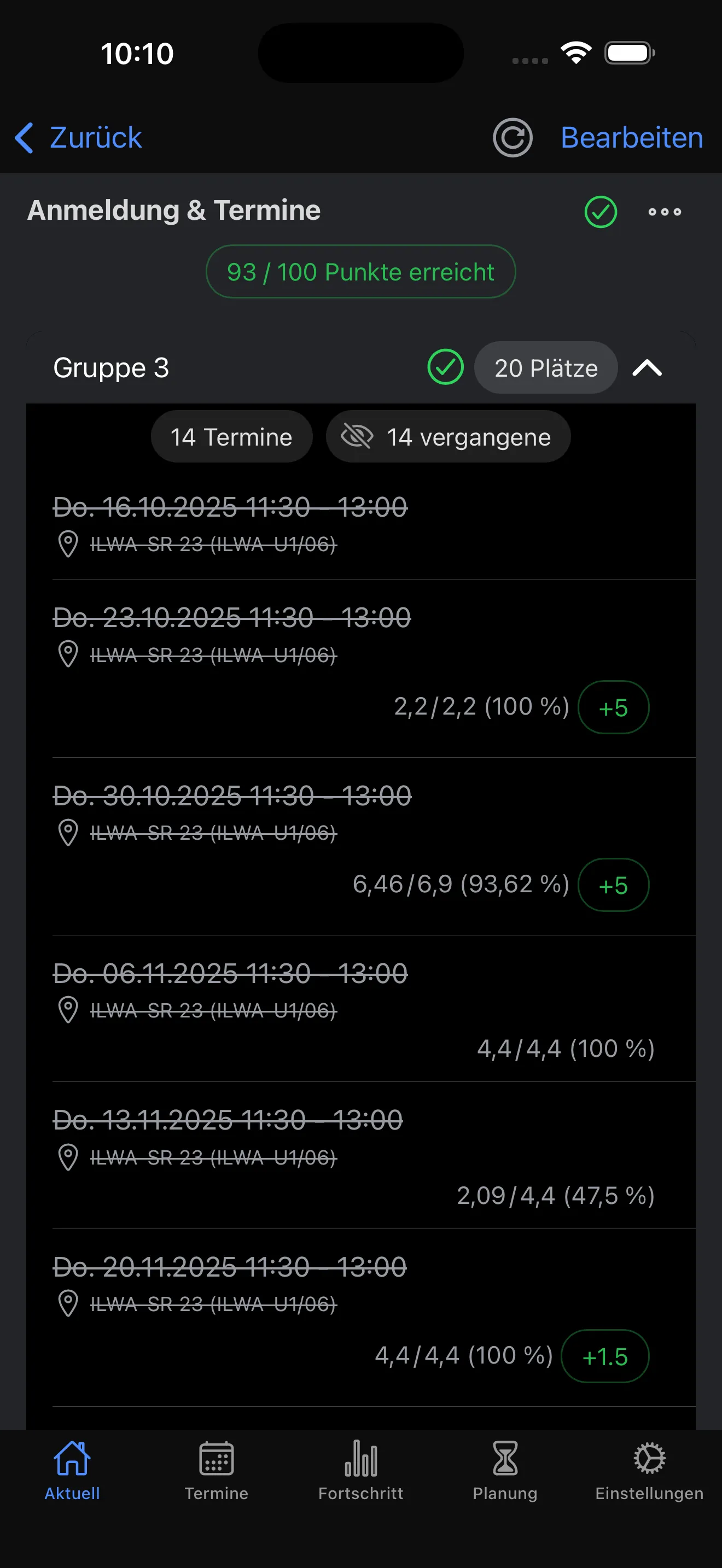 Lehrveranstaltungsdetails – Termine & Gruppen