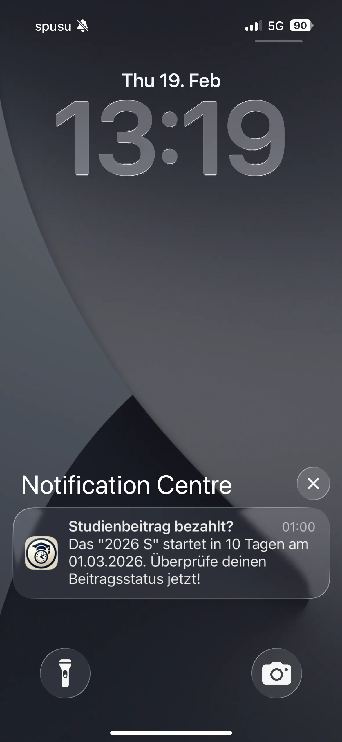 Smart Notifications – Tuition Fee Reminders